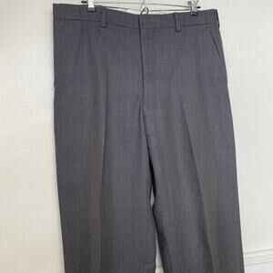 Vintage 1980s Fallon & Harvey Bespoke Wool Suit Pants 34W
